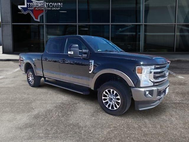 2021 Ford Super Duty F-350 SRW XL in Black — front three-quarter view