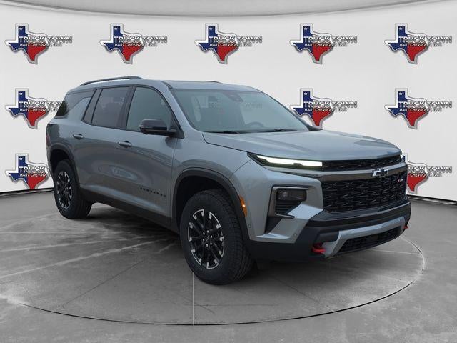 2026 Chevrolet Traverse Z71 in Sterling Gray Metallic — front three-quarter view