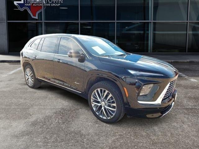 2025 Buick Enclave Avenir in Ebony Twilight Metallic — front three-quarter view